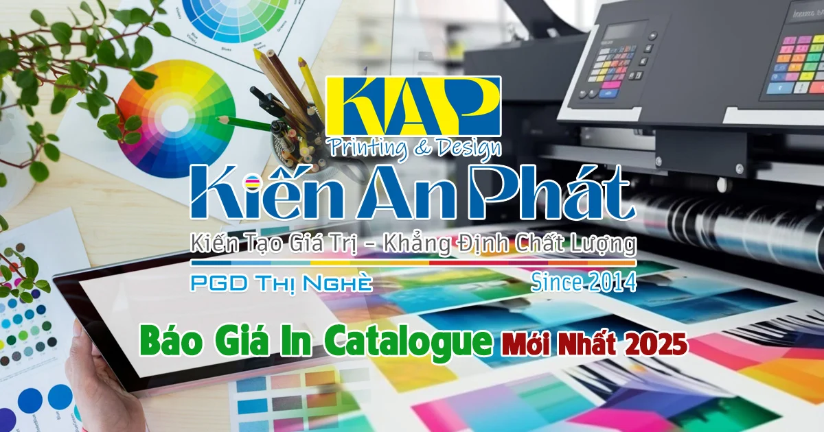Bảng Báo Giá In Catalogue Mới Nhất 2025