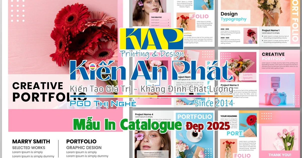 Mẫu Catalogue Đẹp 2025