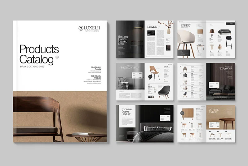 Mẫu catalogue giới thiệu sản phẩm