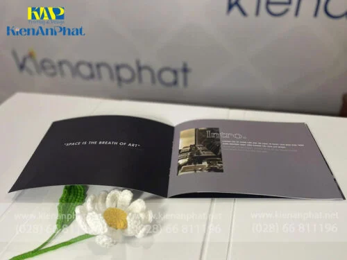 Thành phẩm In Catalogue giới thiệu công ty