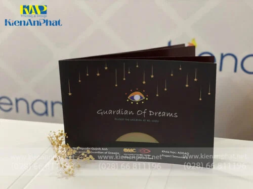Thành phẩm In Catalogue Guaridian Of Dreams