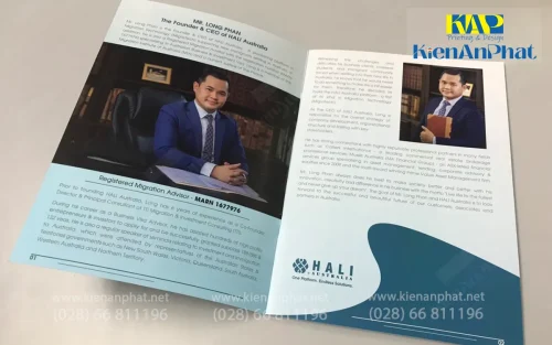 Mẫu in catalogue Phường An Hội Đông lấy liền 2025