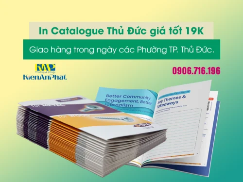 In Catalogue Thủ Đức giá tốt 19K. Giao nhanh trong ngày