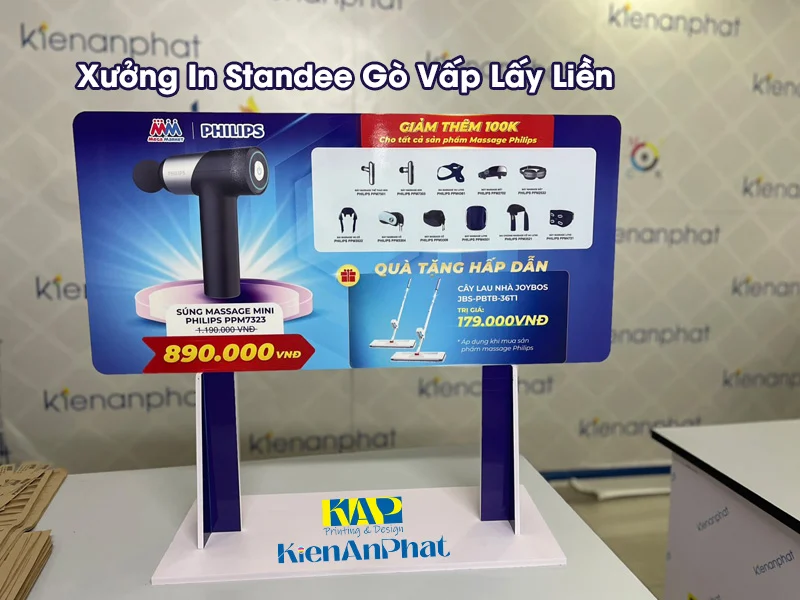 Xưởng In Standee Gò Vấp Lấy Liền giá từ 70,000đ