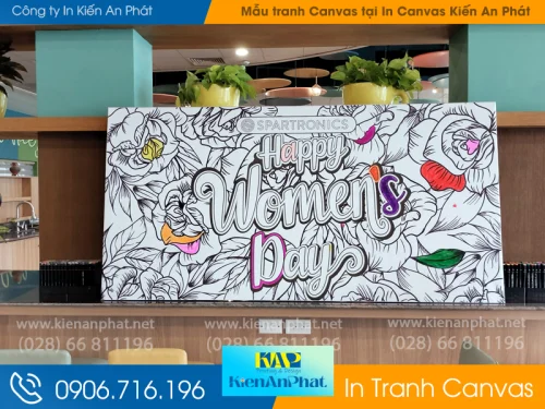 Mẫu tranh Canvas tại In Canvas Kiến An Phát