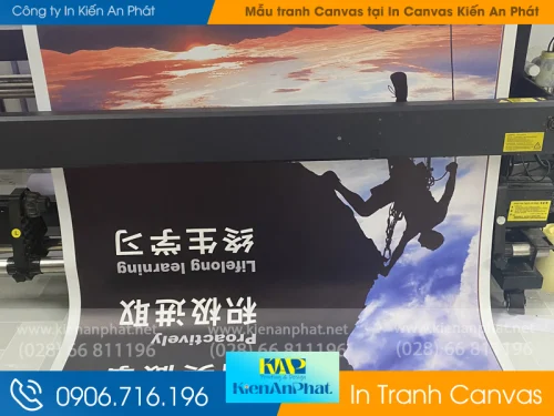 Mẫu tranh Canvas tại In Canvas Kiến An Phát