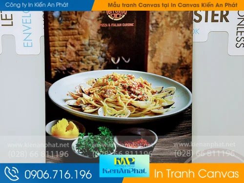 Mẫu tranh Canvas tại In Canvas Kiến An Phát