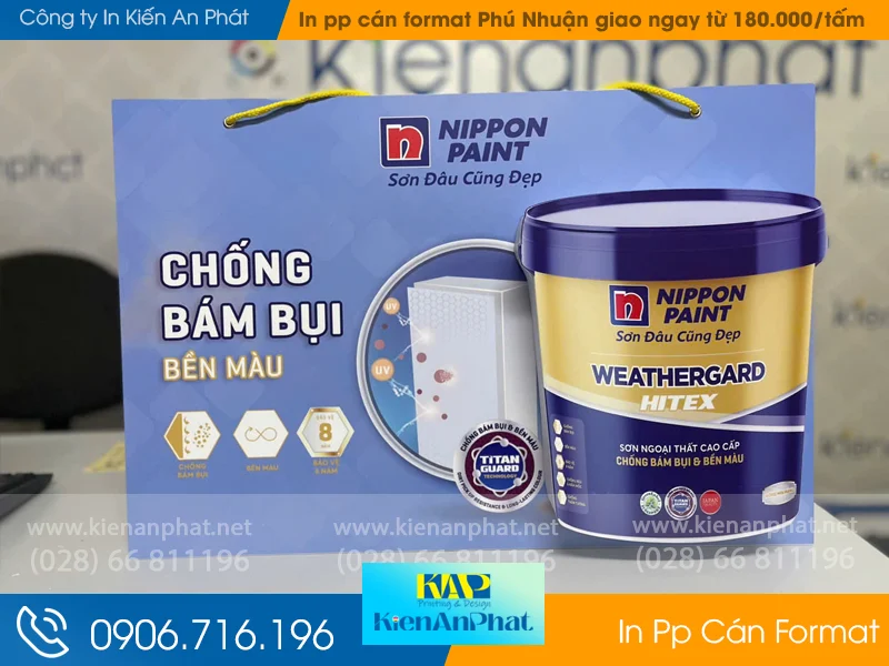 Bảng giá in pp cán format Phú Nhuận giá rẻ - In PP Kiến An Phát