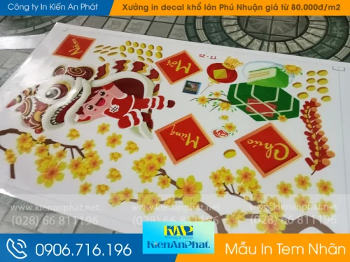 Xưởng in decal khổ lớn Phú Nhuận giá từ 80.000đ/m2, lấy liền