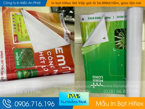 Xưởng in bạt hiflex Gò Vấp giá từ 34.000đ/tấm, giao tận nơi