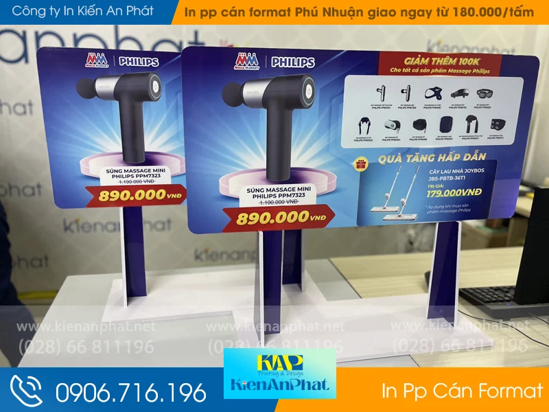 Xưởng in pp cán format Phú Nhuận giao ngay từ 180.000/tấm - In PP Cán Format Kiến An Phát