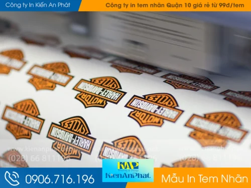 Công ty in tem nhãn Quận 10 giá rẻ từ 99đ/tem