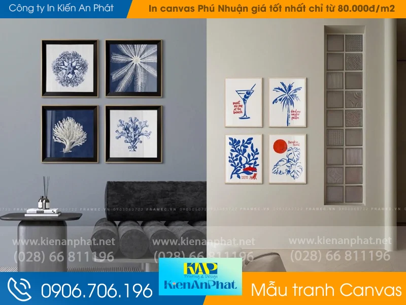 Xưởng in canvas Phú Nhuận giá tốt nhất chỉ từ 80.000đ/m2