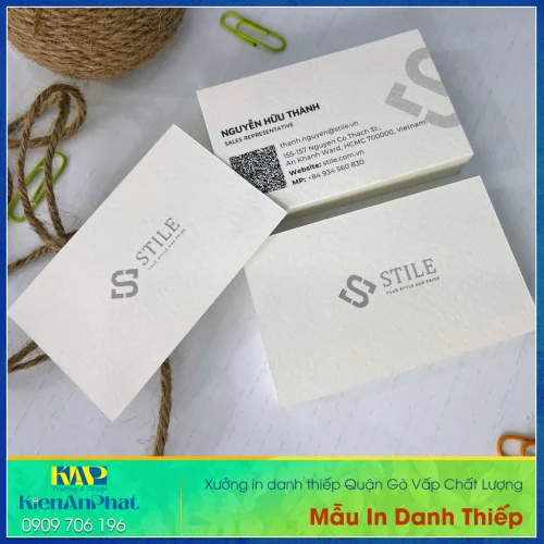 Mẫu In Danh Thiếp 2026 tại Xưởng in danh thiếp Quận Gò Vấp