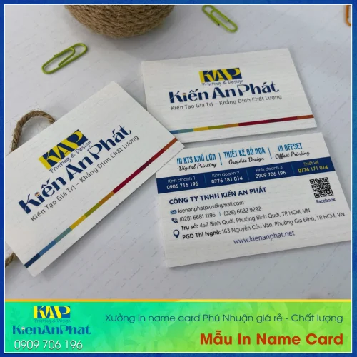 Xưởng in name card Quận Phú Nhuận giá rẻ giao liền